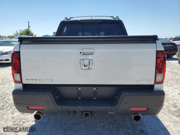 2023 Honda Ridgeline Black Edition with VIN 5FPYK3F85PB018461, listed as a Copart auction lot 71101564 with 0 mi miles and Salvage Title. Bid and sale history available at carsss.com. Image 6.