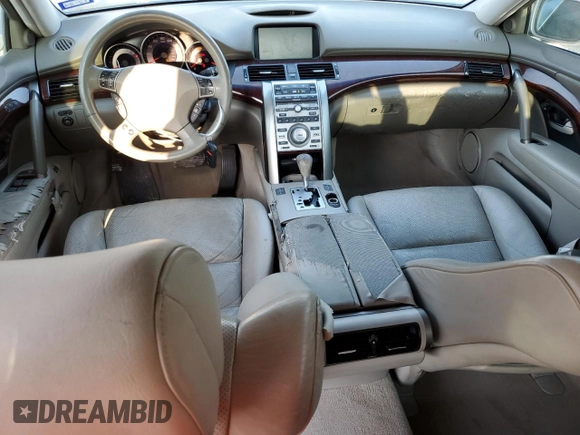2008 Acura RL with VIN JH4KB16508C000911, listed as a Copart auction lot 68514854 with 147,546 mi miles and Salvage Title. Bid and sale history available at DreamBid. Image 8.