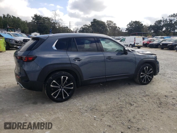 2023 Mazda CX-50 Premium Plus with VIN 7MMVABEY9PN110071, listed as a Copart auction lot 85790634 with 41,874 mi miles and Salvage Title. Bid and sale history available at DreamBid. Image 3.