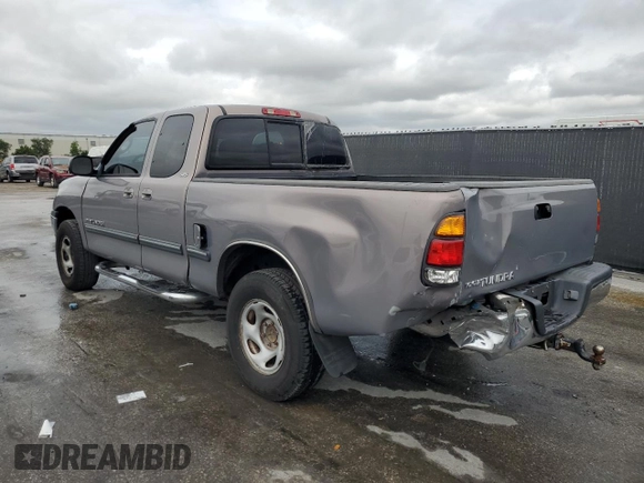 2002 Toyota Tundra SR5 with VIN 5TBRN34112S273454, listed as a Copart auction lot 51964255 with 259,162 mi miles and Salvage Title. Bid and sale history available at DreamBid. Image 2.