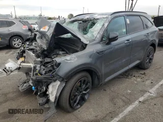 2022 Kia Sorento SX Prestige with VIN 5XYRK4LFXNG101363, listed as a Copart auction lot 85303534 with 26,416 mi miles and Clean title. Bid and sale history available at DreamBid. Image 1.