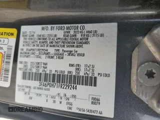2015 Ford Fusion SE with VIN 3FA6P0H71FR229244, listed as a Copart auction lot 52179565 with 172,268 mi miles and Non repairable. Bid and sale history available at DreamBid. Image 12.