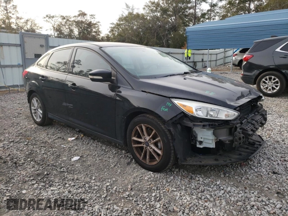 2017 Ford Focus SE with VIN 1FADP3F26HL221366, listed as a Copart auction lot 83308964 with 100,395 mi miles and Salvage Title. Bid and sale history available at carsss.com. Image 4.