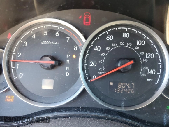 2006 Subaru Legacy Special with VIN 4S3BL626367217689, listed as a Copart auction lot 76956484 with 132,426 mi miles and Salvage title. Bid and sale history available at DreamBid. Image 9.