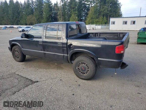 2001 GMC Sonoma SLS with VIN 1GTDT13W61K168519, listed as a Copart auction lot 50601565 with 0 mi miles and Salvage Title. Bid and sale history available at carsss.com. Image 2.