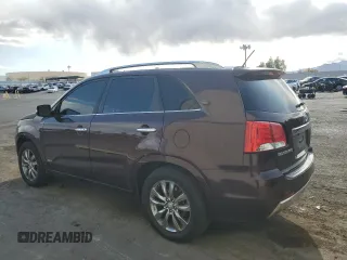 2013 Kia Sorento SX with VIN 5XYKWDA25DG384405, listed as a Copart auction lot 51338295 with 143,867 mi miles and Salvage Title. Bid and sale history available at carsss.com. Image 2.