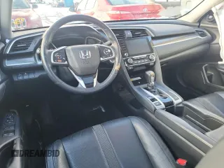2020 Honda Civic Sedan Touring with VIN 2HGFC1F93LH105422, listed as a Copart auction lot 88485325 with 72,006 mi miles and Salvage Title. Bid and sale history available at carsss.com. Image 8.