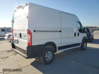 2024 Ram ProMaster Cargo Van Tradesman with VIN 3C6LRVCG6RE119112, listed as a Copart auction lot 83451864 with 3,941 mi miles and Salvage Title. Bid and sale history available at carsss.com. Image 3.