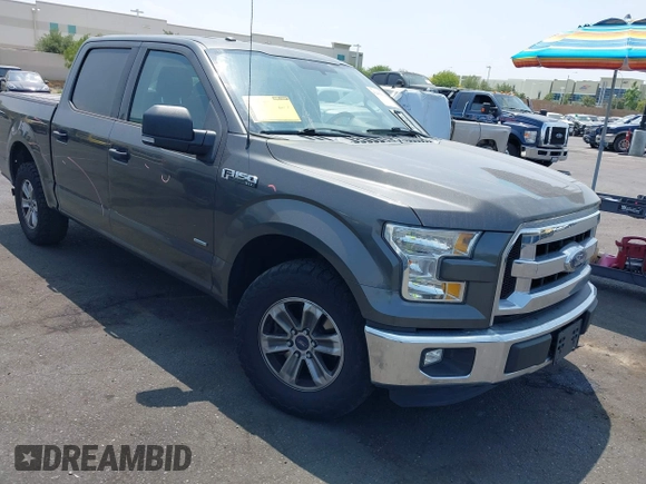 2016 Ford F-150 XL with VIN 1FTEW1CP3GKF52531, listed as a IAAI auction lot 42402534 with 159,166 mi miles and . Bid and sale history available at DreamBid. Image 1.