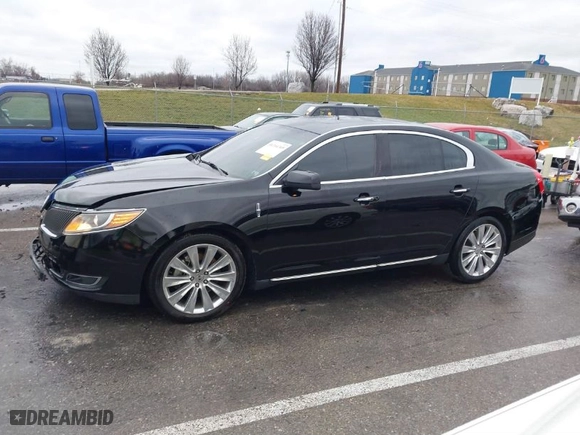 2016 Lincoln MKS EcoBoost with VIN 1LNHL9FT9GG600075, listed as a IAAI auction lot 41214769 with 60100 miles. Bid and sale history available at carsss.com. Image 14.