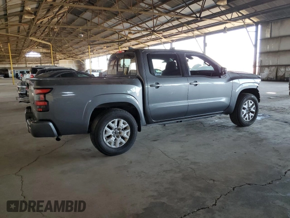 2022 Nissan Frontier SV with VIN 1N6ED1EJ4NN618009, listed as a Copart auction lot 61503845 with 61,743 mi miles and Salvage title. Bid and sale history available at DreamBid. Image 3.