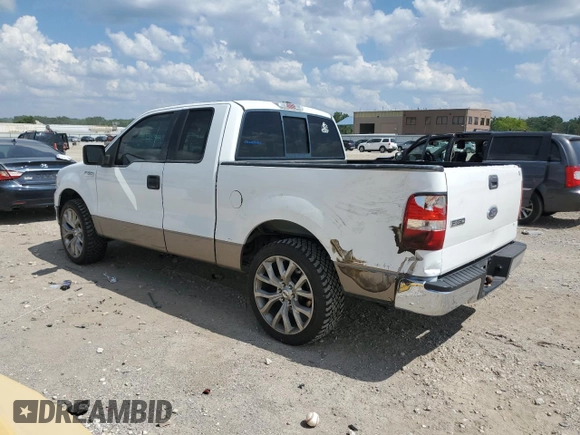 2005 Ford F-150 STX with VIN 1FTRX12WX5KE52155, listed as a Copart auction lot 62605895 with 235,078 mi miles and Salvage title. Bid and sale history available at DreamBid. Image 2.