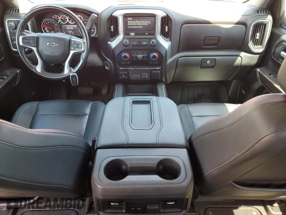 2021 Chevrolet Silverado 1500 RST with VIN 1GCUYEEL4MZ276077, listed as a Copart auction lot 87184614 with 339,919 mi miles and Salvage Title. Bid and sale history available at carsss.com. Image 8.