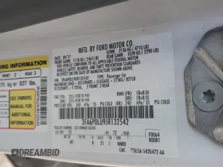 2018 Ford Fusion Hybrid SE with VIN 3FA6P0LU9JR132542, listed as a Copart auction lot 69873582 with 128,931 mi miles. Bid and sale history available at carsss.com. Image 12.
