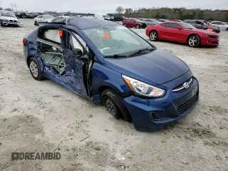 2015 Hyundai Accent GLS with VIN KMHCT4AEXFU890896, listed as a Copart auction lot 49489995 with 155,525 mi miles and Salvage Title. Bid and sale history available at carsss.com. Image 10.