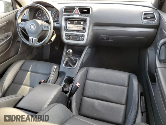 2011 Volkswagen Eos with VIN WVWAW7AH7BV004195, listed as a Copart auction lot 47486705 with 136,621 mi miles and Salvage Title. Bid and sale history available at DreamBid. Image 8.