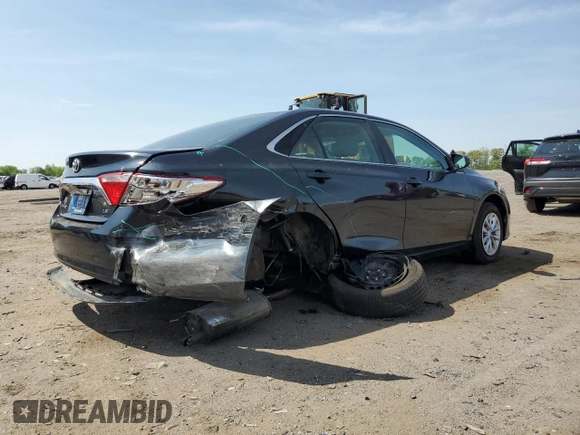 2017 Toyota Camry XLE with VIN 4T1BF1FKXHU400976, listed as a Copart auction lot 54923555 with 192,074 mi miles and Salvage Title. Bid and sale history available at DreamBid. Image 3.