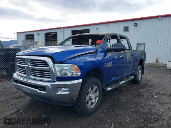 2016 Ram 2500 SLT with VIN 3C6UR5DL4GG260925, listed as a IAAI auction lot 41851580 with Not Provided miles. Bid and sale history available at carsss.com. Image 2.