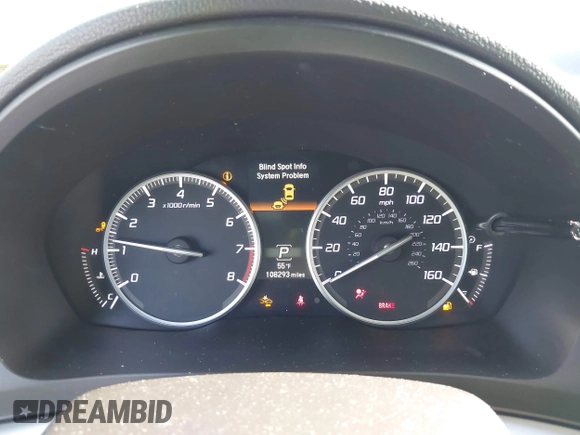 2017 Acura ILX w/Premium Pkg with VIN 19UDE2F77HA014004, listed as a IAAI auction lot 41012484 with 108,293 mi miles. Bid and sale history available at carsss.com. Image 7.
