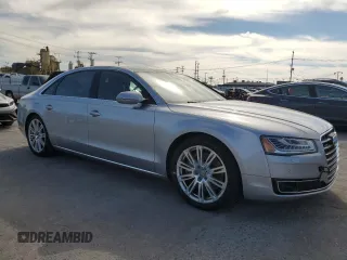 2016 Audi A8 3.0T with VIN WAU34AFD6GN010219, listed as a Copart auction lot 46429335 with 99,160 mi miles and Clean title. Bid and sale history available at DreamBid. Image 4.