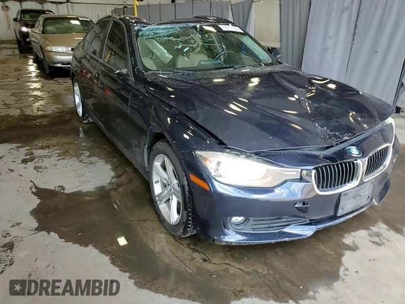 2014 BMW 3 Series 320i with VIN WBA3B1G5XENT00747, listed as a Copart auction lot 64737935 with 123,374 mi miles and Salvage title. Bid and sale history available at DreamBid. Image 13.