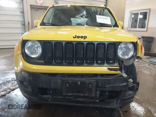2017 Jeep Renegade Latitude with VIN ZACCJBBB5HPF12072, listed as a IAAI auction lot 41619852 with 106,753 mi miles. Bid and sale history available at carsss.com. Image 11.