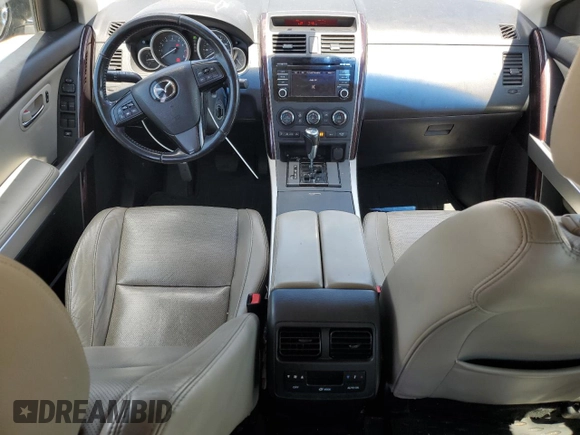 2013 Mazda CX-9 Grand Touring z VIN JM3TB3DV9D0413563, wystawiony jako Copart lot #57911395 z przebiegiem 86 449 mil mil oraz Czysty tytuł • Clean title. Historia ofert i sprzedaży dostępna na DreamBid. Obrazek 8.