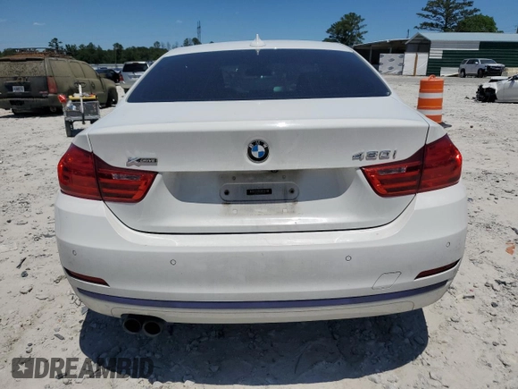 2017 BMW 4 Series 430i xDrive with VIN WBA4R9C3XHK878808, listed as a Copart auction lot 58300774 with 145,067 mi miles and Salvage Title. Bid and sale history available at DreamBid. Image 6.