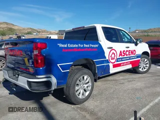 2024 Chevrolet Silverado 1500 Custom with VIN 1GCPABEK2RZ137144, listed as a IAAI auction lot 41868390 with 16,536 mi miles and . Bid and sale history available at DreamBid. Image 4.