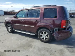 2010 Honda Pilot Touring with VIN 5FNYF3H85AB016713, listed as a Copart auction lot 47478055 with 97,275 mi miles and Salvage Title. Bid and sale history available at DreamBid. Image 2.
