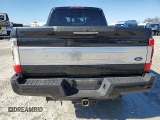 2017 Ford F-350 Platinum with VIN 1FT8W3BT0HEC40514, listed as a Copart auction lot 48598945 with 110,097 mi miles and Salvage Title. Bid and sale history available at DreamBid. Image 6.
