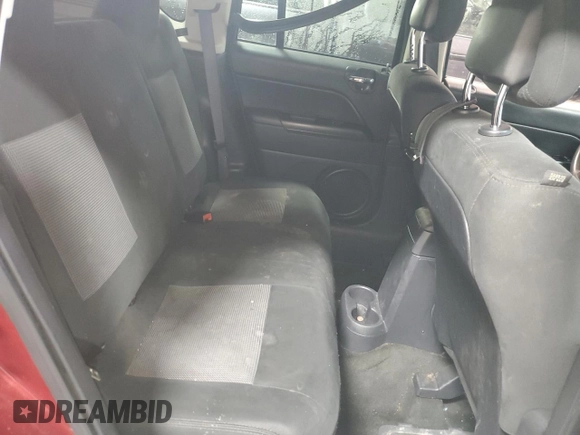 2016 Jeep Compass Sport with VIN 1C4NJDBBXGD549443, listed as a Copart auction lot 52427145 with 90,904 mi miles and Salvage Title. Bid and sale history available at carsss.com. Image 10.
