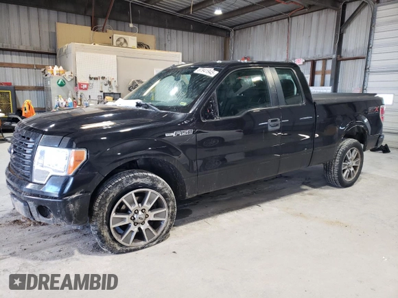 2014 Ford F-150 XL with VIN 1FTFX1EF5EKF75053, listed as a Copart auction lot 87941945 with 102,526 mi miles and Salvage Title. Bid and sale history available at DreamBid. Image 1.