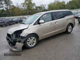 2017 Kia Sedona LX with VIN KNDMB5C1XH6249380, listed as a Copart auction lot 72143194 with 159,918 mi miles and Salvage Title. Bid and sale history available at carsss.com. Image 1.
