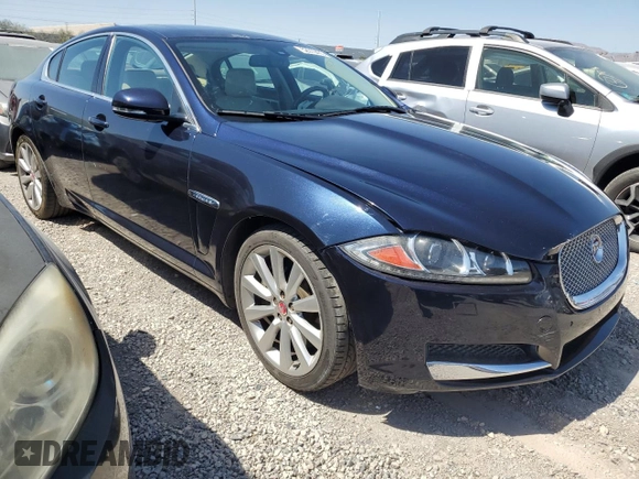 2014 Jaguar XF SC with VIN SAJWA0EX3E8U17748, listed as a Copart auction lot 52010435 with 84,685 mi miles and Salvage Title. Bid and sale history available at DreamBid. Image 4.
