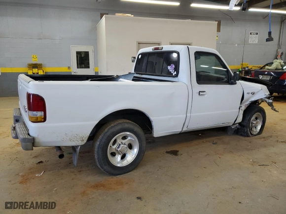 1995 Ford Ranger Splash with VIN 1FTCR10A4SUA73112, listed as a Copart auction lot 88942225 with 203,536 mi miles and Salvage Title. Bid and sale history available at carsss.com. Image 3.