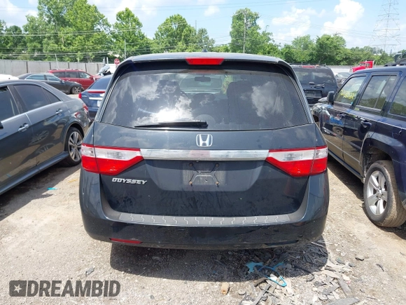 2011 Honda Odyssey EX-L with VIN 5FNRL5H62BB063125, listed as a IAAI auction lot 42562541 with 140,787 mi miles and . Bid and sale history available at DreamBid. Image 16.