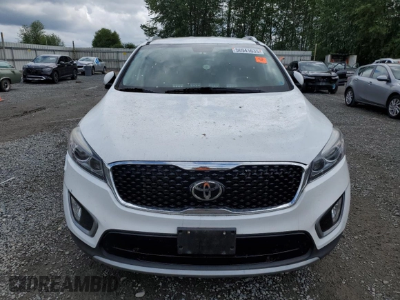 2016 Kia Sorento EX with VIN 5XYPHDA52GG097618, listed as a Copart auction lot 56941635 with 112,384 mi miles and Clean title. Bid and sale history available at DreamBid. Image 5.
