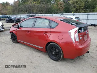 2012 Toyota Prius One with VIN JTDKN3DUXC5481729, listed as a Copart auction lot 81663884 with 88,696 mi miles and Salvage Title. Bid and sale history available at DreamBid. Image 2.