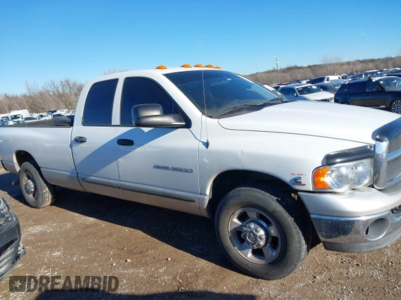 2003 Dodge 3500 ST with VIN 3D7LA38C23G735417, listed as a IAAI auction lot 41275936 with 235,021 mi miles and . Bid and sale history available at DreamBid. Image 14.