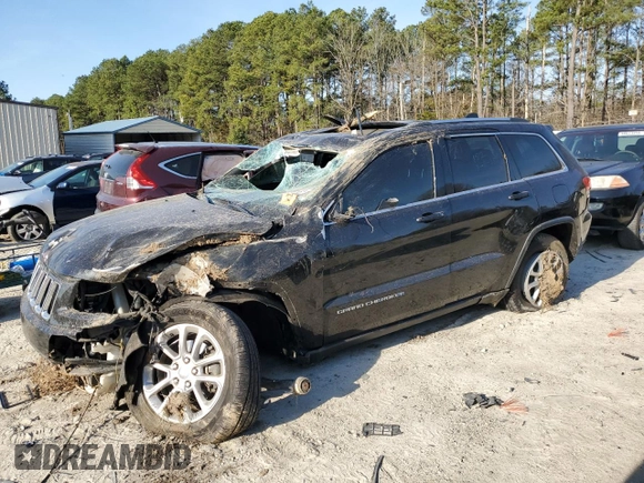 2015 Jeep Grand Cherokee Altitude with VIN 1C4RJEAG4FC653953, listed as a Copart auction lot 48738185 with 117,797 mi miles and Salvage Title. Bid and sale history available at carsss.com. Image 1.