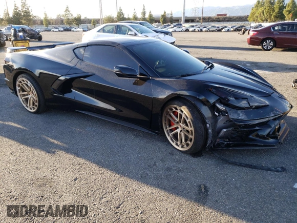 2022 Chevrolet Corvette 2LT with VIN 1G1YB2D48N5101733, listed as a Copart auction lot 77708113 with 6,875 mi miles. Bid and sale history available at carsss.com. Image 4.