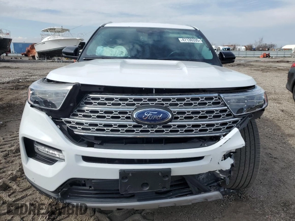 2022 Ford Explorer Limited with VIN 1FMSK7FH0NGA56278, listed as a Copart auction lot 47130335 with 64,514 mi miles and Salvage Title. Bid and sale history available at carsss.com. Image 5.