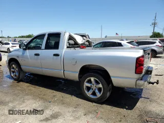 2008 Dodge 1500 SLT with VIN 1D7HA18238J137599, listed as a Copart auction lot 52596635 with 113,127 mi miles and Salvage Title. Bid and sale history available at DreamBid. Image 2.