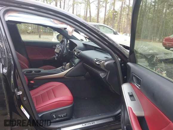 2014 Lexus IS 250 with VIN JTHCF1D26E5012773, listed as a IAAI auction lot 41890534 with 63,024 mi miles and . Bid and sale history available at DreamBid. Image 5.