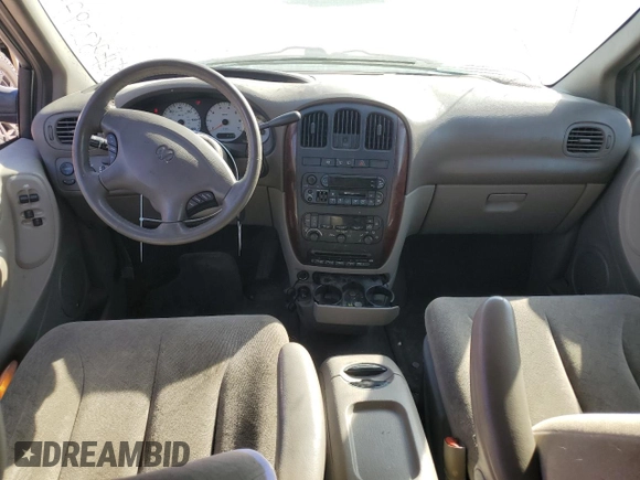 2001 Dodge Caravan ES with VIN 2B8GP54L01R107581, listed as a Copart auction lot 75209744 with 93,086 mi miles and Salvage Title. Bid and sale history available at DreamBid. Image 8.