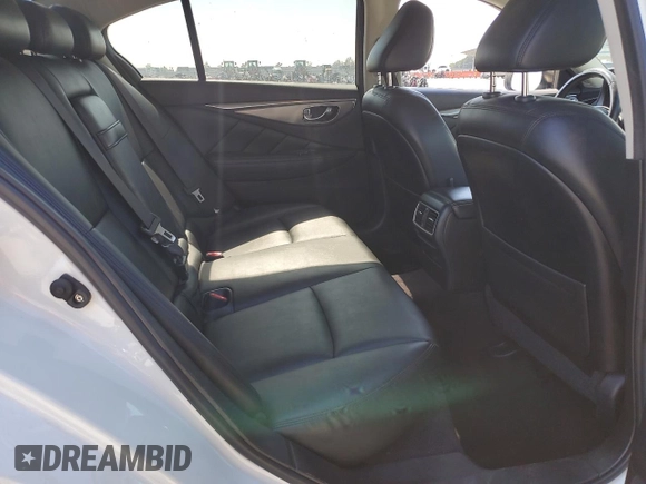 2017 Infiniti Q50 Premium with VIN JN1EV7AP8HM741726, listed as a Copart auction lot 60246915 with 124,696 mi miles and Salvage title. Bid and sale history available at DreamBid. Image 10.