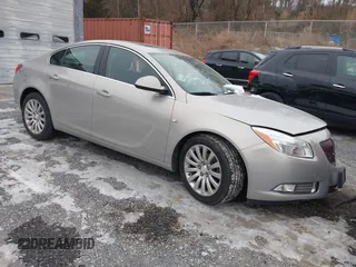 2011 Buick Regal CXL RL2 with VIN W04GP5EC0B1128269, listed as a IAAI auction lot 41262328 with 71,534 mi miles. Bid and sale history available at carsss.com. Image 1.