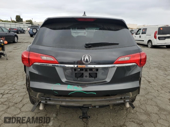 2014 Acura RDX Technology with VIN 5J8TB4H50EL019055, listed as a Copart auction lot 71737004 with 93,588 mi miles and Salvage Title. Bid and sale history available at DreamBid. Image 6.
