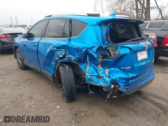 2016 Toyota RAV4 LE with VIN 2T3BFREV0GW532693, listed as a IAAI auction lot 41511432 with 115,463 mi miles. Bid and sale history available at carsss.com. Image 3.